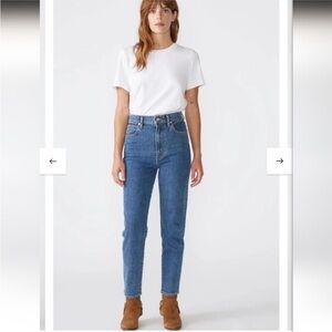 SLVRLAKE Beatnik Ankle Jeans in Blue Sky Wash